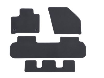 85136052 GM First-, Second- and Third-Row Carpeted Floor Mats in Jet Black for Models with Second-Row Captain's Chairs Product Photo 1 of 8