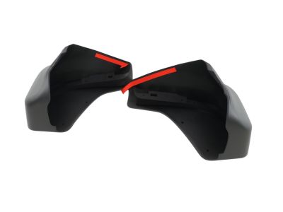 86528217 GM Front Splash Guards in Black Product Photo 5 of 9