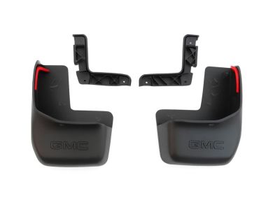 86528217 GM Front Splash Guards in Black Product Photo 8 of 9