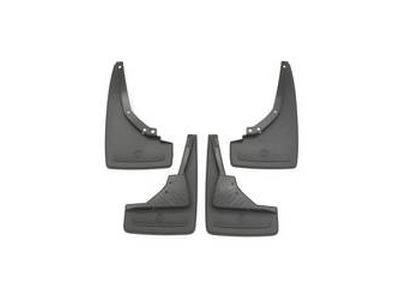 GM Splash Guards - Molded,Front and Rear Sets,Color:Black 92215232