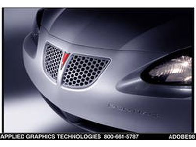GM Grille,Note:Red (27U),Not For Use on GXP Models 17802201
