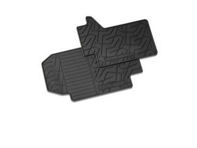 GM Floor Mats - Premium All-Weather,Note:Solstice Logo,Ebony 12499649