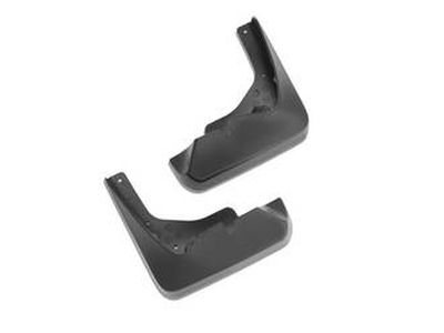 GM Splash Guards - Molded,Front Set,Color:Black 17800504