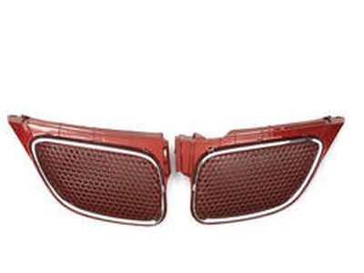 GM Grille,Note:Chrome Surround with Red (44U) Mesh 17801305