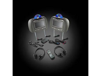 GM Headrest DVD System,Note:Dual System - Neutral (52i) 19155571