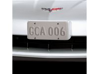 Chevrolet Corvette License Plate Frames - 19166207