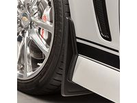 GM 92277968 Front Molded Splash Guards in Black