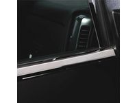 GM 19353850 Regular Cab Window Ledge Trim by Putco® in Chrome