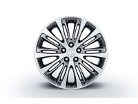 GM 23283742 19 x 7.5-Inch Aluminum 5-Split-Spoke Wheel in Midnight Silver
