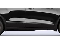 GM 42341831 Front and Rear Smooth Door Moldings In Chrome