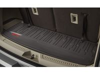 GM 23357004 Premium All-Weather Cargo Area Mat in Cocoa with GMC Logo