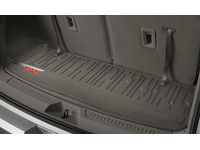 GM 23357005 Premium All-Weather Cargo Area Mat in Dark Ash Gray with GMC Logo