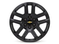 GM 84253947 20x9-Inch Aluminum 5-Split-Spoke Wheel in High Gloss Black