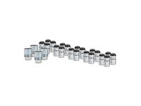 GM 12451945 Wheel Lug Nuts (20) and Locking Lug Nuts (4) in Chrome with Key