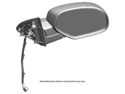2016 Chevrolet Suburban Side View Mirrors - 84292329