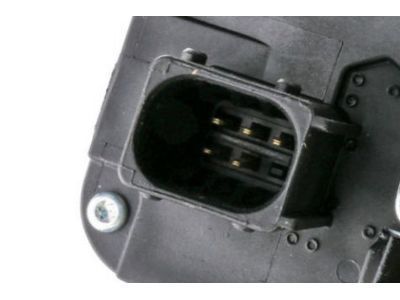 GM 15813547 Rear Side Door Lock Assembly