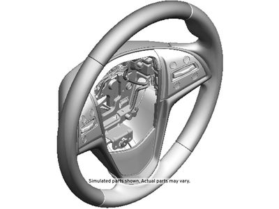 2015 Cadillac ATS Steering Wheel - 23207581