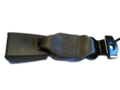 GM 19300357 Rear Seat Belt Kit #4 Center (Buckle Side) *Pewter