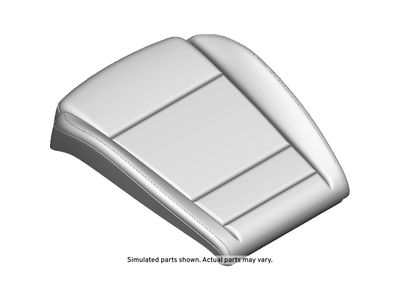 GM 84814376 Front Seat Cushion Cover Assembly Black 84814376 GM Front Seat Cushion Cover Assembly Black Product Photo 1 of 1