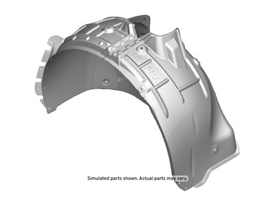 Cadillac XTS Fender Splash Shield - 84470037
