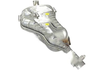 GM 13136983 Muffler,Exhaust Rear (W/ Exhaust Pipe)