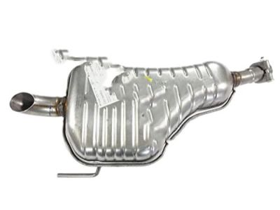 GM 13136983 Muffler,Exhaust Rear (W/ Exhaust Pipe)