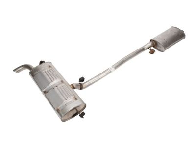 GM 23442413 Muffler Asm,Exhaust (W/ Exhaust Pipe & Tail Pipe)<Use 8C 4035A