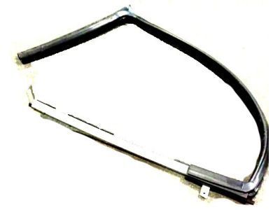 GM 10319853 Weatherstrip Assembly, Front Side Door Window *Black