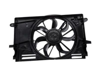 Chevrolet Cruze A/C Condenser Fan - 39013323