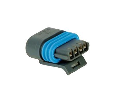 GM 15305942 Connector, W/Leads, 4-Way F. *Gray