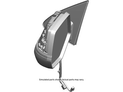 2016 Cadillac Escalade Side View Mirrors - 84664803