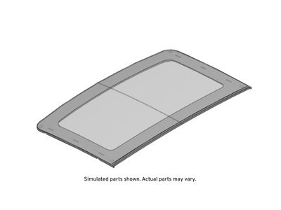 GM 39129301 Window Assembly, Sun Rf 39129301 GM Window Assembly, Sun Rf Product Photo 1 of 1