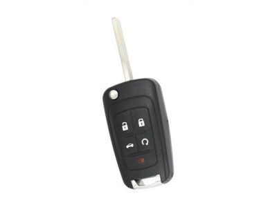 GM 13579217 Key Assembly, Door Lock & Ignition Lock Folding (W/ Remote Control Door