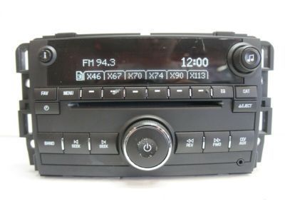 GM 20935121 Radio Assembly, Amplitude Modulation/Frequency Modulation Stereo & Clock & Mp3 Player