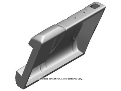 GM 84955110 Rear Seat Back Cover Assembly Black 84955110 GM Rear Seat Back Cover Assembly Black Product Photo 1 of 1