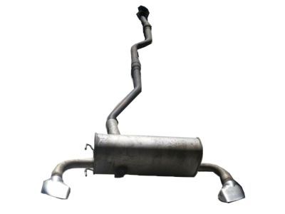 GM 20787686 Exhaust Muffler Assembly (W/ Exhaust Pipe & Tail Pipe)