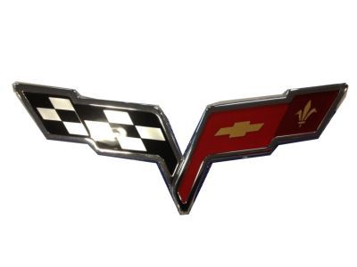 Chevrolet Corvette Emblem - Guaranteed Genuine Chevrolet Parts