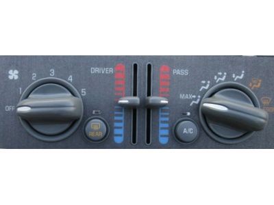 2001 Pontiac Grand Prix Blower Control Switches - 10308119