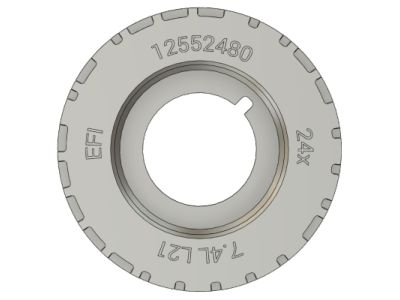 GM 12552480 Ring, Crankshaft Position Sensor Reluctor