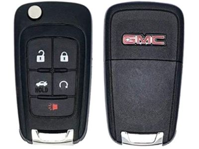 GM 13501514 Key Assembly, Door Lock & Ignition Lock Folding (W/ Remote Control D