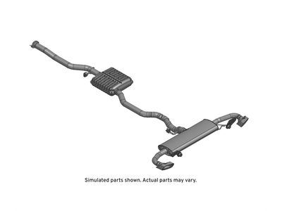 Chevrolet Equinox Muffler - 84758324