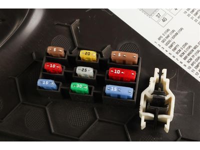 23114674 GM Instrument Panel Fuse Block Access Hole Cover Cocoa Product Photo 4 of 4