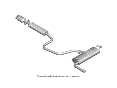 GM 20818630 Exhaust Muffler Assembly With Exhaust 20818630 GM Exhaust Muffler Assembly With Exhaust Product Photo 1 of 1