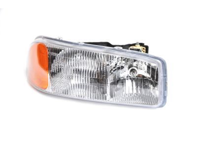 Headlights Assembly for 1999-2007 Sierra Pickup for Passenger and Driver Side with OE # 1585035 15850352 GM2502188 GM2503188 