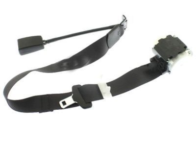 GM 19331651 Rear Seat Belt Kit Center (Retractor Side) *Jet Blac*Black