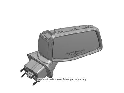 GMC Sierra Side View Mirrors - 84575693