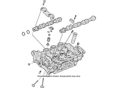 Cadillac CTS Cylinder Head - 12635548