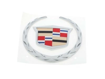 GM 88980746 End Gate Emblem Kit,*Bright Chrome *Chrome