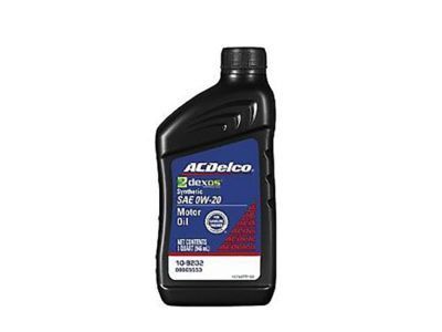 GM 19352900 Oil,Engine Dexos1 Gen2 Full Syn 0W20 Acdelco 1Qtx6