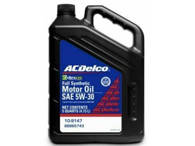 GM 88865743 OIL,ENG DEXOS1 GEN2 FULL SYN 5W30 ACDELCO 5QTX3 TL 88865743 GM OIL,ENG DEXOS1 GEN2 FULL SYN 5W30 ACDELCO 5QTX3 TL Product Photo 1 of 1